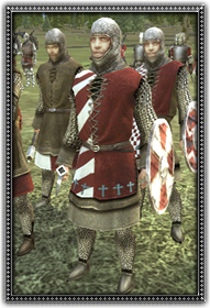 Dismounted Huscarls 步行戰斧騎兵