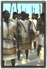 Nubian Spearmen 努比亞矛兵