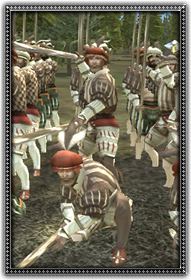 Landsknecht Pikemen 朗斯克納長槍兵