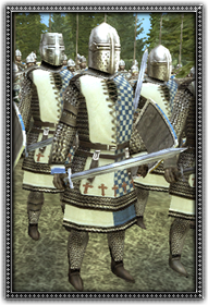 Dismounted Feudal Knights 步行封建騎士