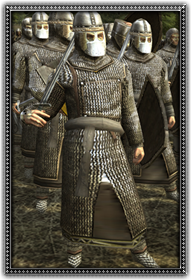 Dismounted Norman Knights 步行諾曼騎士