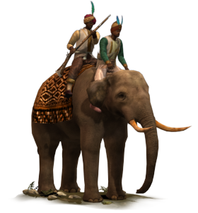 Elephant Musketeers