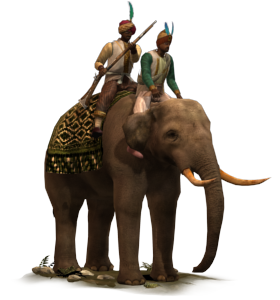 Elephant Musketeers