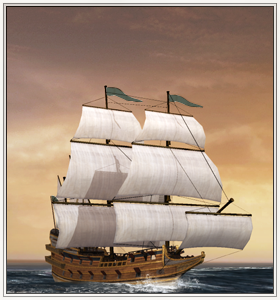 Race-Built Galleon